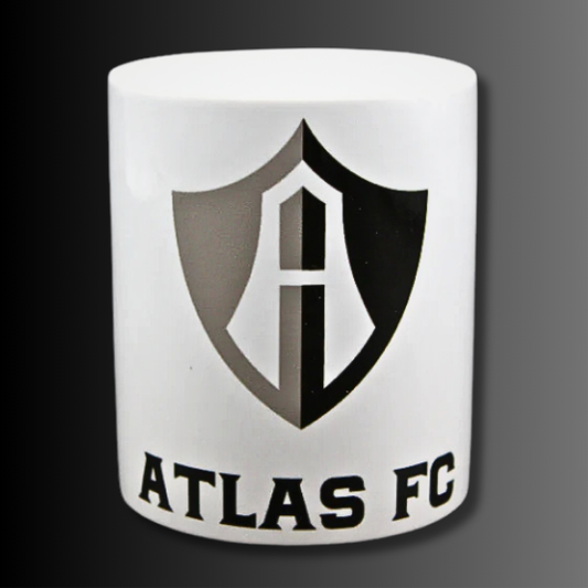 TAZA ATLAS FC ESCUDO MONOCROMÁTICO