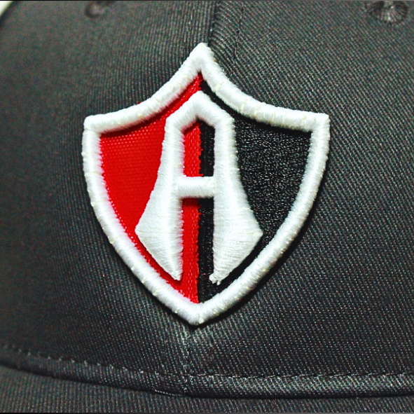 GORRA INFANTIL ESCUDO ATLAS FC 3D BORDADO