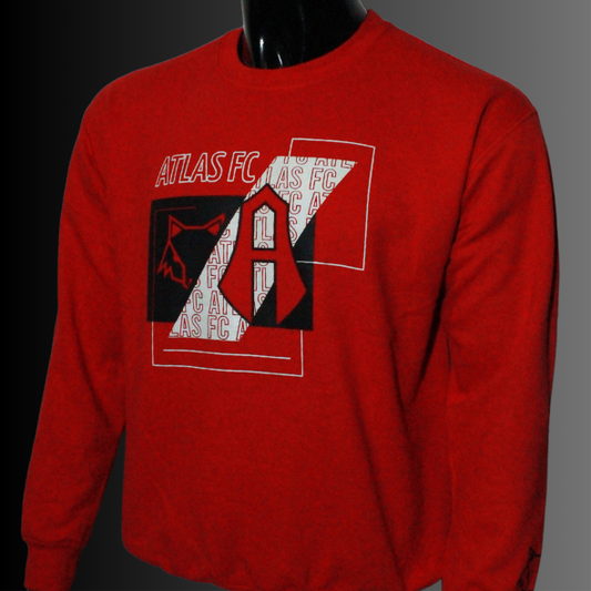 CREWNECK ZORRO / ESCUDO CLASICO SQUARES ATLAS FC