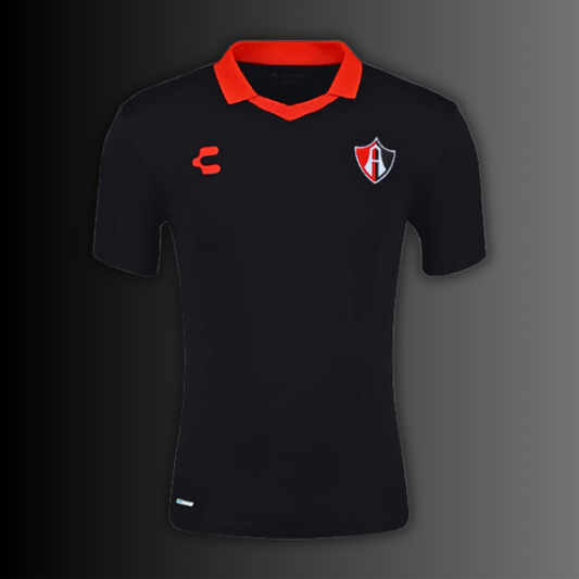 POLO NEGRA SPORT CONCENTRACIÓN ATLAS FC CABALLERO 24/25