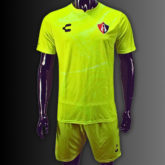 KIT OFICIAL DE ACADEMIAS DE FUTBOL ATLAS FC PARA ADULTO PORTERO