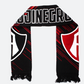 BUFANDA TRADICIONAL ATLAS FC ROJINEGRA