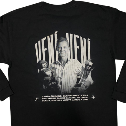 PLAYERA DIEGO COCCA CANTA CONMIGO MANGA LARGA