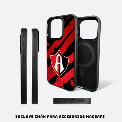 FUNDA PARA CELULAR EDICIÓN ESCUDO ROJINEGRO 25/26