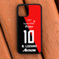 FUNDA PARA CELULAR ESTILO JERSEY LOCAL DORSAL 23-24 (PERSONALIZABLE)